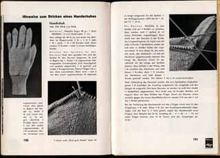 Strickanleitung Handschuh