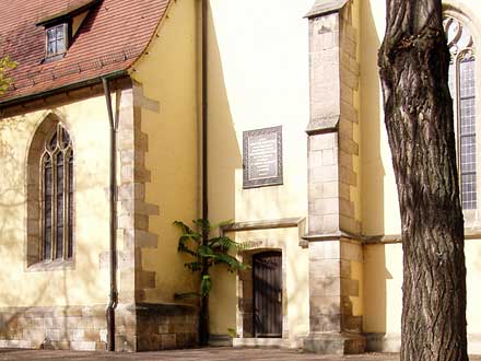 Seitentür der Kreuzkirche