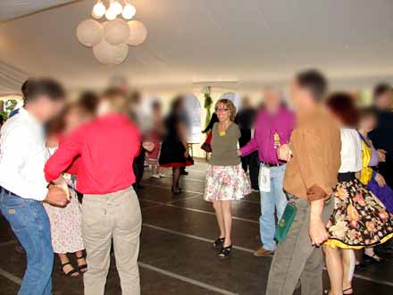 Gise beim Square Dance