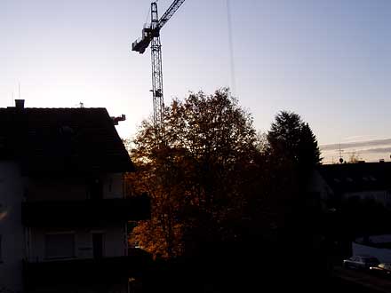 Die Sonne geht auf. Die Sonne geht auf.