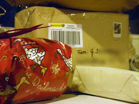 Geschenke per Post
