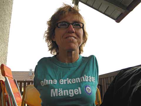 T-Shirtaufschrift: ohne erkennbare Mängel