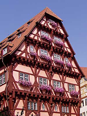 Rückseite des Alten Rathauses
