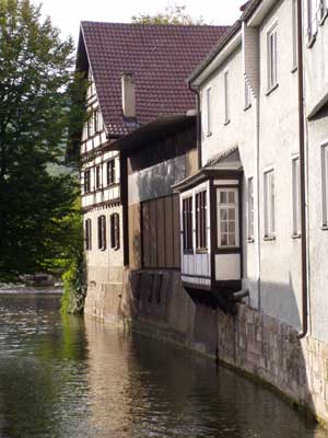 Kanal in Richtung Agnespromenade
