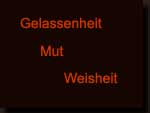 Gelassenheitsgebet