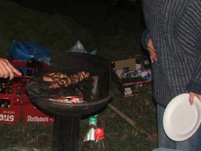 Fleisch auf dem Grill