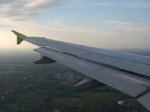 Flug nach Hamburg