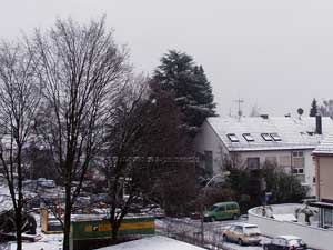 Doch der Winter wollte sich noch nicht verabschieden.